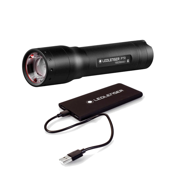 Ledlenser P7R + Powerbank Set Fener