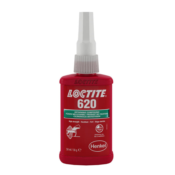 LOCTITE 620 50ML Yüksek Sıcaklığa Dayanıklı Sıkı Geçme Bileşeni